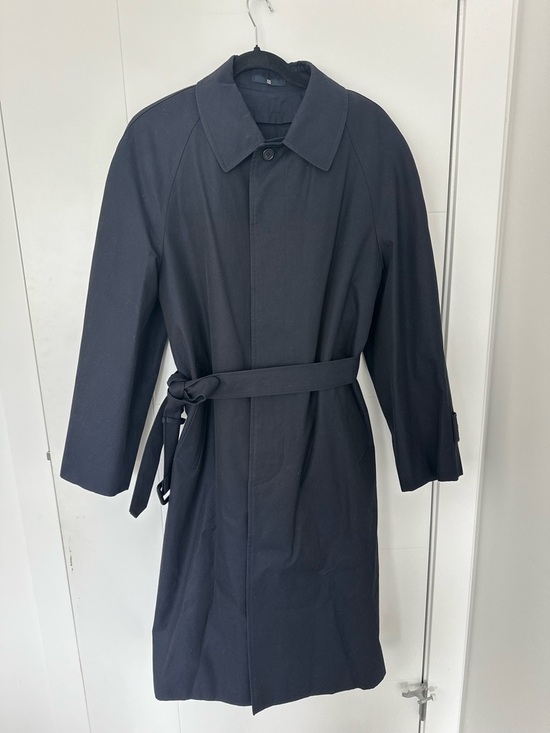 Maestro Jackets & Blazers - Vintage Maestro Navy Trench Coat Removable Lining Belted Classic Coat